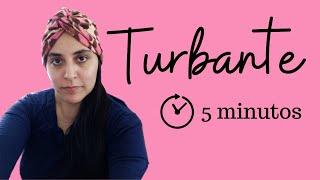 Cómo hacer un Turbante (Fácil y Rápido).Ideas para usar los retazos de tela.