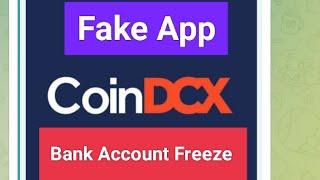 CoinDCX Fake App, Telegram Prepaid Task Bank Account Freeze,Usdt buying scam,Cyber Crime Complaint