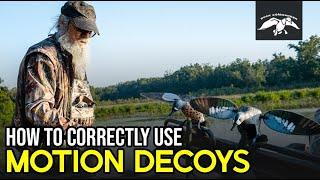 How to Attract MORE DUCKS with Motion Decoys while Duck Hunting | John Godwin