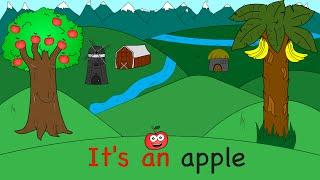 Fruit Song 1 | Fruit Names For Kids | It's An Apple, It's A Banana