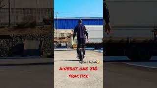 Ninebot one z10 practice || after 1 week #shorts