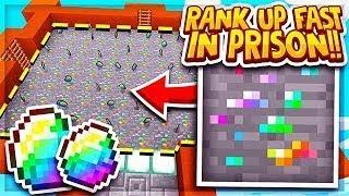 FINDING THE MOST *BROKEN* ENCHANT TO RANK-UP FAST! | Minecraft Prison | MineLucky