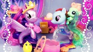 Волшебные морские пони и гиппогриф - обзор игрушек My Little Pony