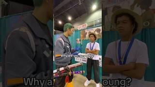 Zoro Meets Young Luffy‼️ (w/ Colton Osorio) #anime #shorts