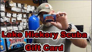 Lake Hickory Scuba Gift Card {[The Perfect Gift For That Special Someone]}