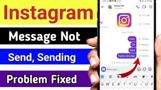 Instagram messages not send / message sent nahi ho raha Instagram