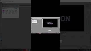 Sony Vegas Pro - Neon text tutorial #shorts