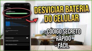 Bateria Acabando Rápido? 2 CÓDIGOS SECRETOS para DESVICIAR sua BATERIA do CELULAR!