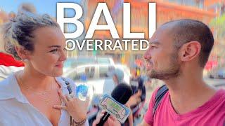 | Is Bali Overrated? People Give Their TRUE OPINION About BALI, Indonesia. 