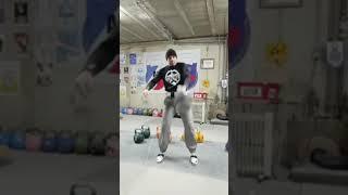 The One Arm clean 52kg  (5rep+5rep) @dogmankettlebellevents