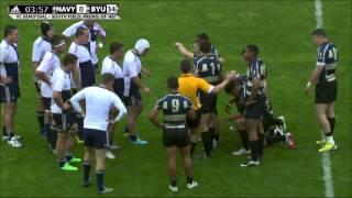 2014 Rugby Varsity Cup - Navy vs BYU