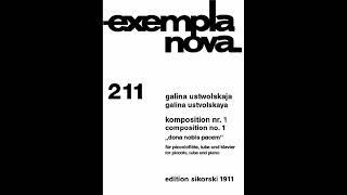 Composition No. 1, 'Dona Nobis Pacem' - Galina Ustvolskaya