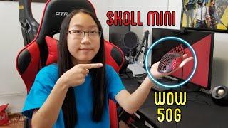 G Wolves Skoll Mini 50g Super Lightweight Gaming Mouse Review and Unboxing