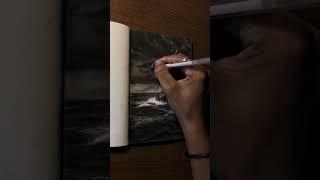 Charcoal drawing #chaos #art #charcoaldrawing #artshorts #sketch #artist