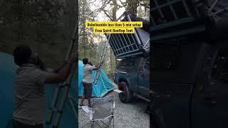 Free Spirit High Country Roof Top Tent #freespirits #rooftoptents #tacoma #camping #campinglife