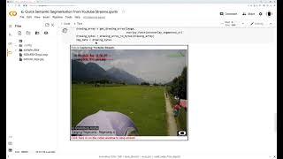 Quick Semantic Segmentation From Youtube Streams