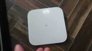 Mi smart scale 2 calibration error.