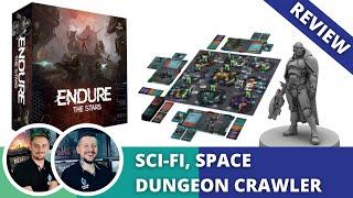 Endure The Stars: Honest & Precise Review. Sci-fi, space dungeon crawler with a dash of cyberpunk.