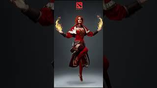 Dota 2 Cosplay Lina Дота 2 Косплей Лина