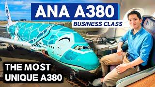 I flew on the World’s Most Unique Airbus A380 | ANA NEW A380 Business Class (Honolulu - Tokyo)