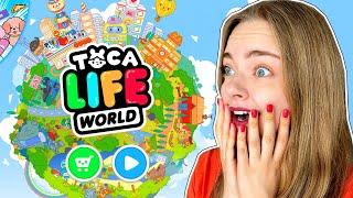 САМАЯ МИЛАЯ ИГРА в МИРЕ  ТОКА БОКА Мой Первый Летсплей Toka Life Ната Лайм