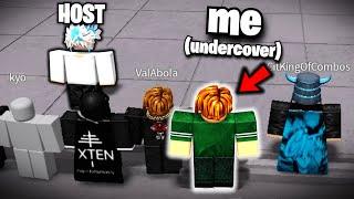 I Snuck Into a $100,000 Robux Tournament In The Strongest Battlegrounds..