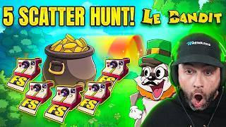 I WAGERED $2,000,000 on LE BANDIT BOOSTED HUNTING the 5 SCATTER BONUS!! (Bonus Buys)