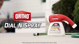 How To Use Ortho Dial N Spray