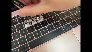 Как снять кнопки на macbook? MacBook 12 Pro air 2016, 2017, 2018, 2019.