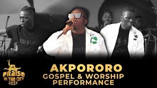 Akpororo@akpororotv Praise In The City 2023, Gospel music praise & worship Performance!!