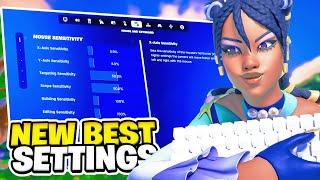 *NEW* BEST PC Keyboard & Mouse Settings, Sensitivity + Keybinds In Fortnite!