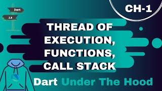 Thread of Execution, Functions & Call Stack- Dart Under The Hood CH1