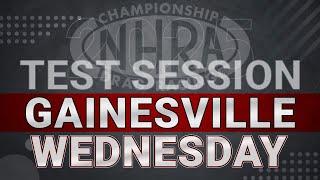 NHRA testing from Gainesville Raceway - Wednesday