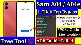 how to frp Bypass Samsung A04e/A04 Free tool | how to frp bypass samsung a04 free | #A042f #frp