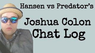 Joshua’s Hansen vs Predator Chat Log