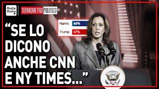 I GIORNALI DEM FANNO TREMARE KAMALA? ▷ "SE A DIRLO SONO CNN E NY TIMES, TRUMP È NETTAMENTE SOPRA"