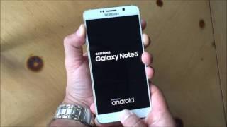 How To Reset Samsung Galaxy Note 5 - Hard Reset and Soft Reset