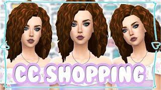 The Sims 4  CC Shopping #16 - HAIR + FAN MADE STUFF PACK! 