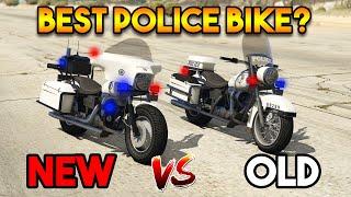 GTA 5 ONLINE : NEW POLICE BIKE VS OLD POLICE BIKE (WHICH IS BEST POLICE BIKE?)