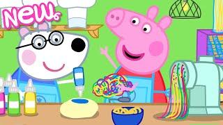 Peppa Pig Tales  Let's Make Rainbow Spaghetti!   BRAND NEW Peppa Pig Episodes