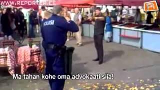 Estonian Guy VS Finland Police