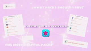 VIDEO STAR POWER PACKS REVIEW