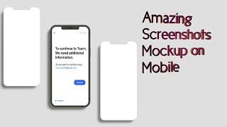 Free Amazing Mockup App | Mobile Graphics Editing Tutorial | Smartphone