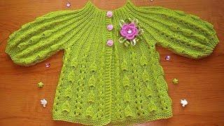 Baby frock knitting pattern latest #crochet #sweater