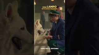 Filma visai ģimenei "Suņa Lampo neticamais ceļojums" - kino no 11. oktobra!