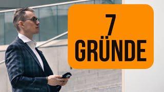 7 Gründe NICHT Unternehmensberater zu werden