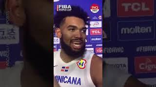 Karl-Anthony Towns not surprised by Gilas’ fight, praises ‘fantastic’ AJ Edu   #FIBAWC