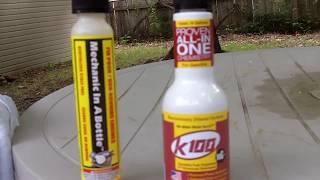 Water Test: Mechanic in a Bottle vs K100