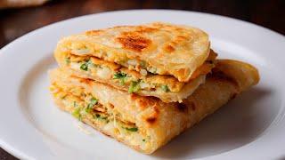 Cheesy Egg Paratha Recipe | Quick & Easy Breakfast