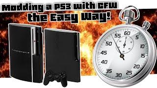 Modding a PS3 with CFW the Easy Way! // FW 4.91 // Modding Made Easy!